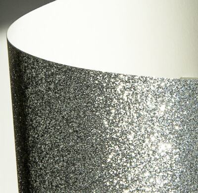 Třpytivý papír A4 210g - stříbrný