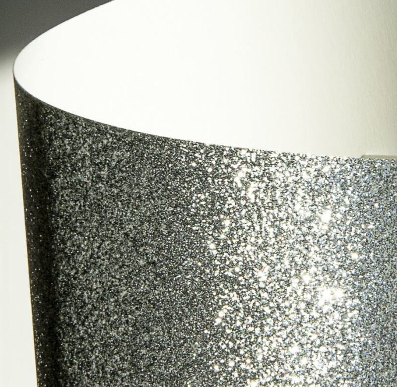 Třpytivý papír A4 210g - stříbrný