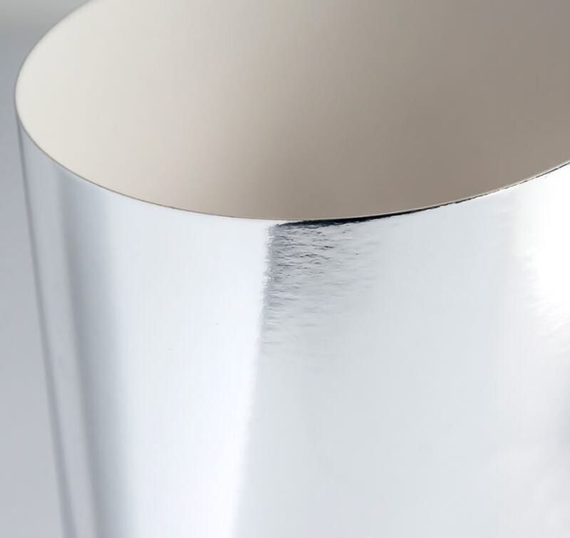 Lesklý zrcadlový papír A4 300g - stříbrný