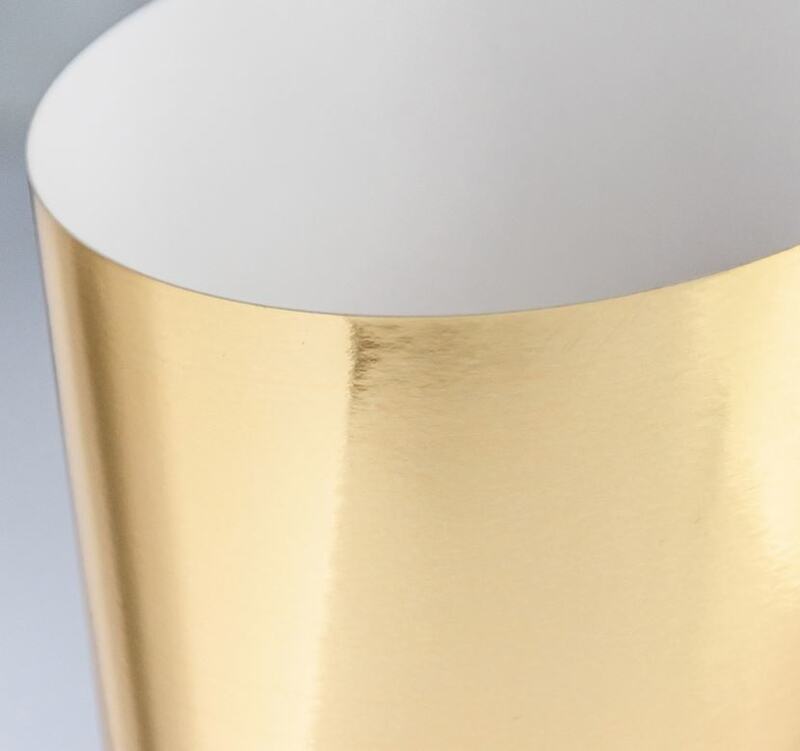 Lesklý zrcadlový papír A4 300g - zlatý