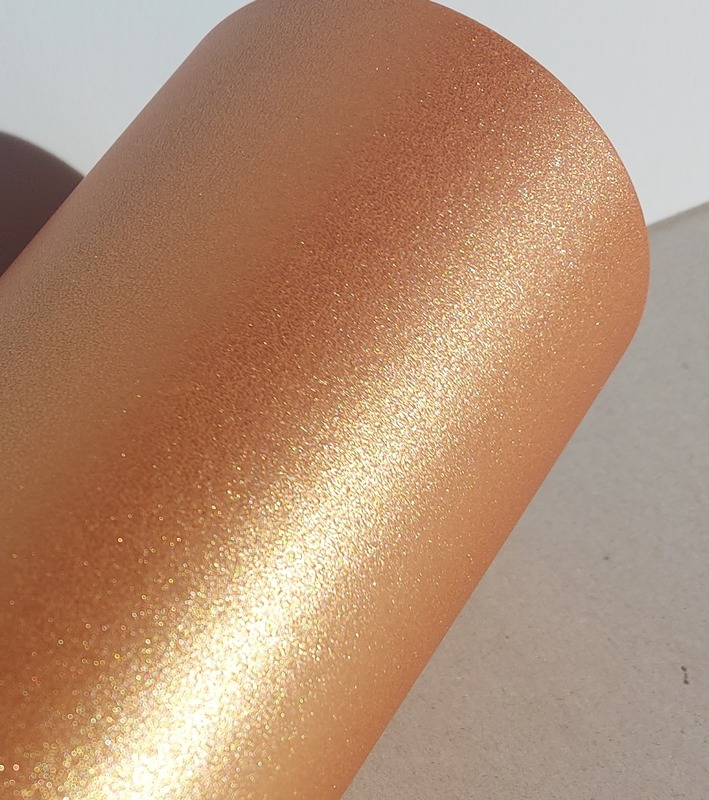 Lesklý papír s perletí A4 220g - měděný