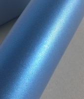 Lesklý papír s perletí A4 220g - modrý