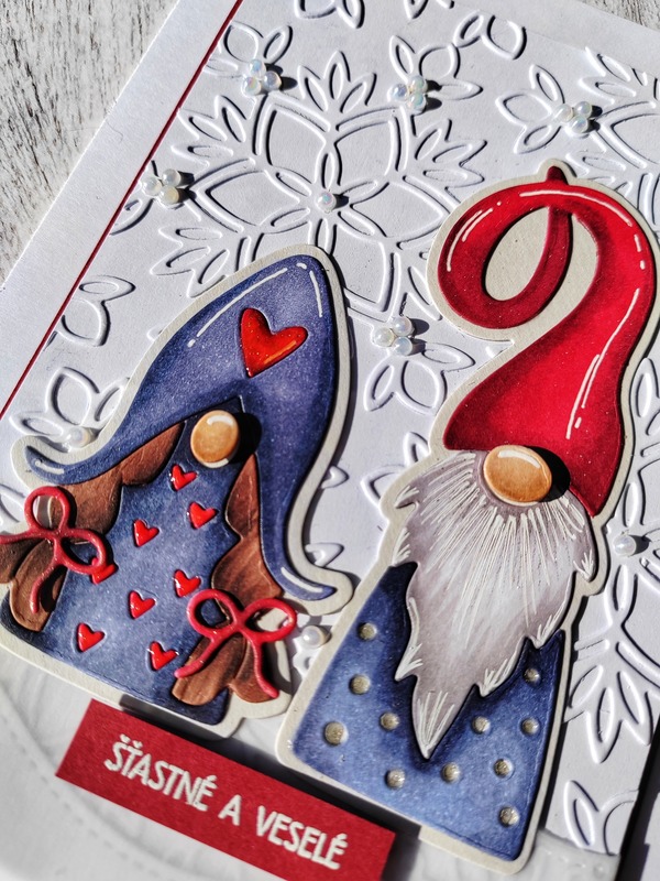 Přání ruční výroba - Skřítci 2