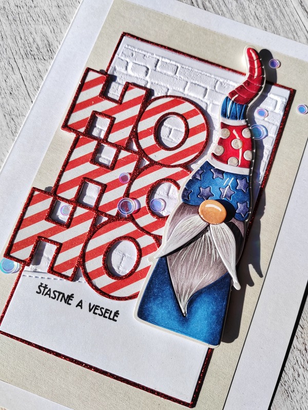 Přání ruční výroba - Skřítek - 1 ks