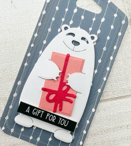 Vyřezávací šablony MODA SCRAP - Winter Friends - sada 10 ks