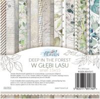 Sada oboustranně potištěných papírů PAPER HEAVEN 6x6" - Deep in the Forest - sada 24 listů