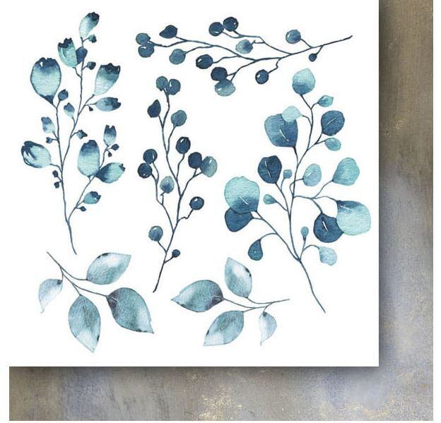 Sada oboustranně potištěných papírů PAPER HEAVEN 6x6" - Deep in the Forest_Flowers - sada 24 listů