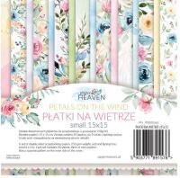 Sada oboustranně potištěných papírů PAPER HEAVEN 6x6" - Petals on the Wind - sada 24 listů