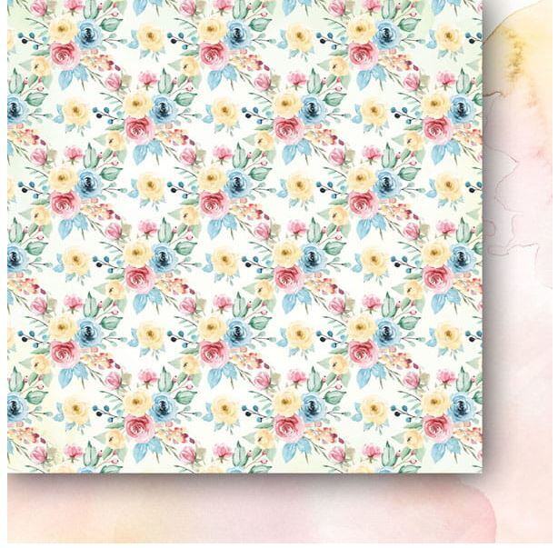 Sada oboustranně potištěných papírů PAPER HEAVEN 6x6" - Petals on the Wind - sada 24 listů