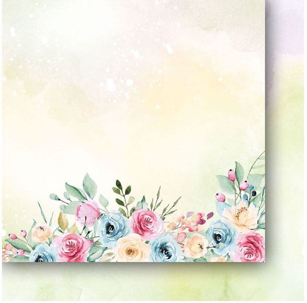 Sada oboustranně potištěných papírů PAPER HEAVEN 6x6" - Petals on the Wind - sada 24 listů