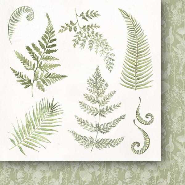 Sada oboustranně potištěných papírů PAPER HEAVEN 6x6" - Love Notes_Flowers - sada 24 listů