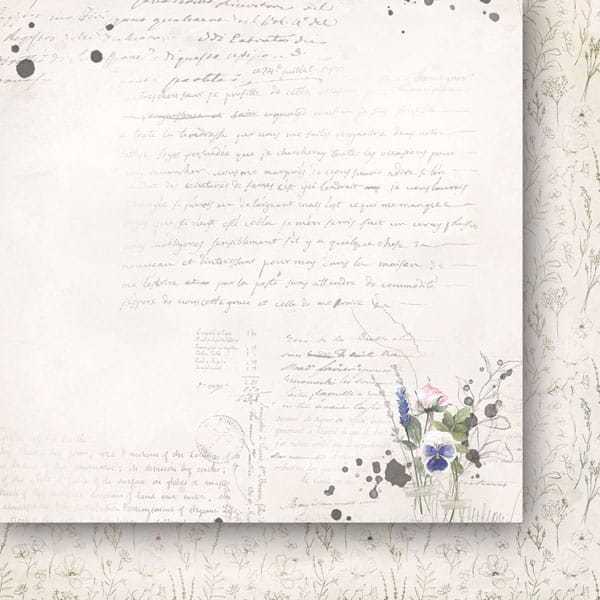 Sada oboustranně potištěných papírů PAPER HEAVEN 6x6" - Love Notes