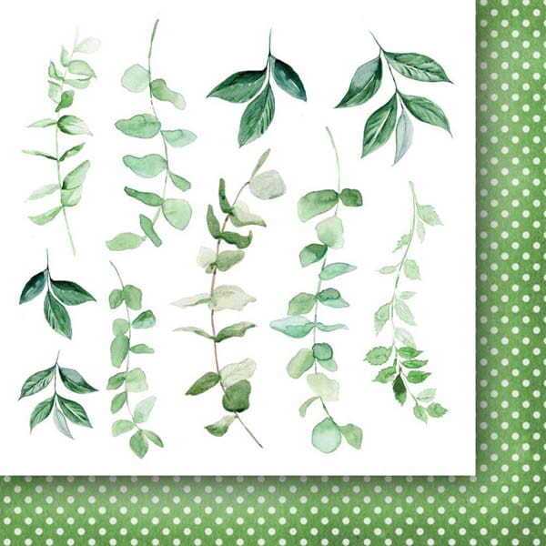 Sada oboustranně potištěných papírů PAPER HEAVEN 6x6" - Nights and Days_Flowers - sada 24 listů