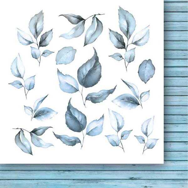 Sada oboustranně potištěných papírů PAPER HEAVEN 6x6" - A Walk in the Clouds_Flowers - sada 24 listů