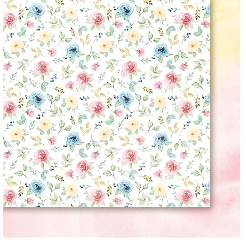 Sada oboustranně potištěných papírů PAPER HEAVEN 12x12" - Petals on the Wind - sada 12 listů