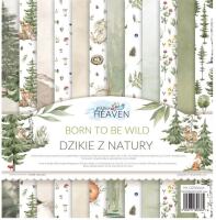 Sada oboustranně potištěných papírů PAPER HEAVEN 12x12" - Born to be wild - sada 12 listů