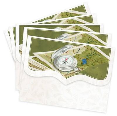 Mini obálky P13 - Hit the road - sada 5 ks