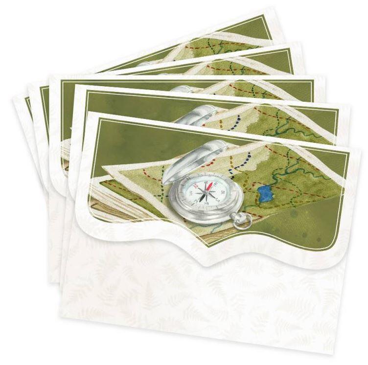 Mini obálky P13 - Hit the road - sada 5 ks