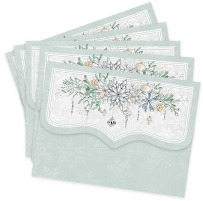 Mini obálky P13 - Christmas Charm - sada 5 ks