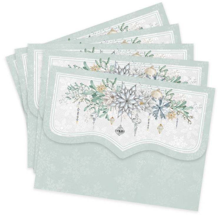 Mini obálky P13 - Christmas Charm - sada 5 ks