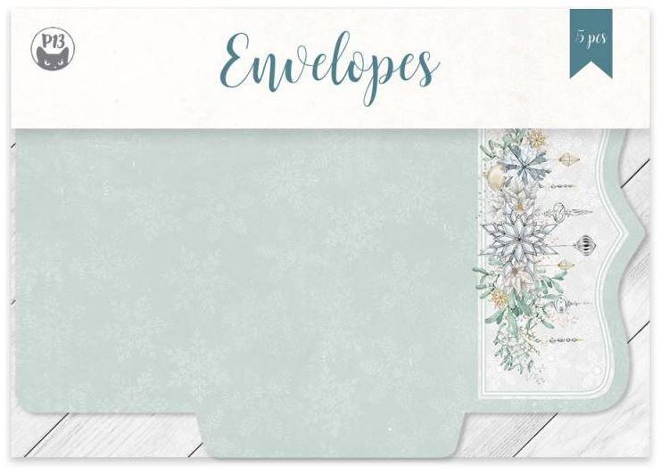 Mini obálky P13 - Christmas Charm - sada 5 ks