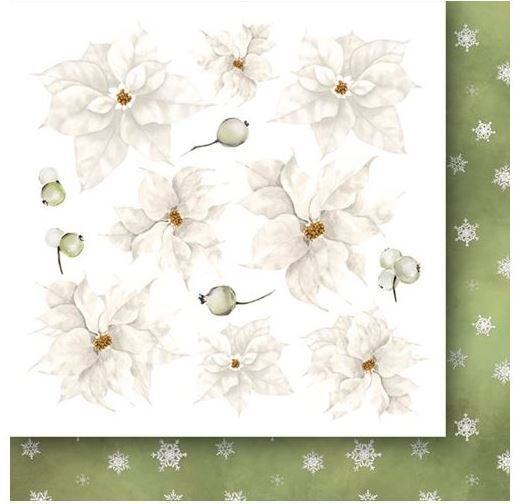 Sada oboustranně potištěných papírů PAPER HEAVEN 6x6" - Magic Star_Flowers & Elements