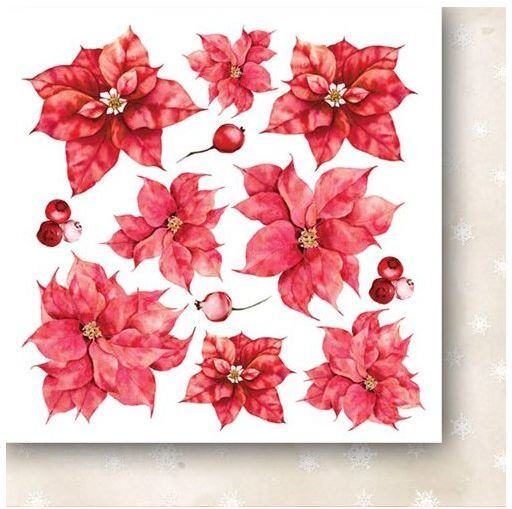 Sada oboustranně potištěných papírů PAPER HEAVEN 6x6" - Magic Star_Flowers & Elements