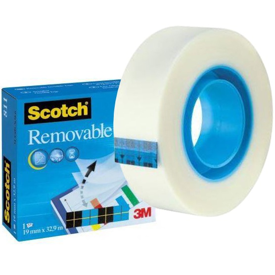 Snímatelná páska 811 Scotch Removable - 19mm x 33m