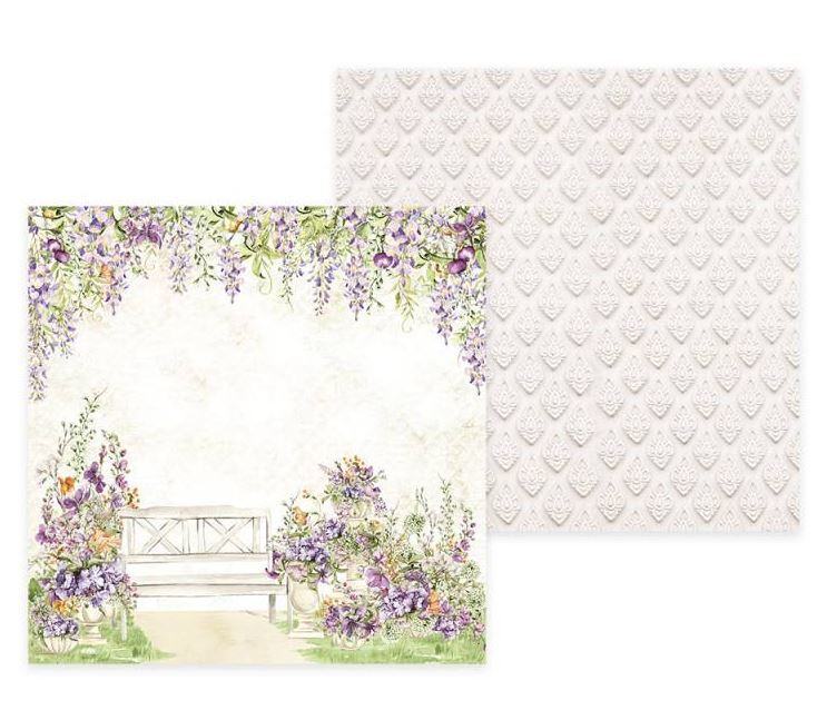 Sada scrapbookových oboustranně potištěných papírů P13 6x6" Secret Garden - sada 24 listů