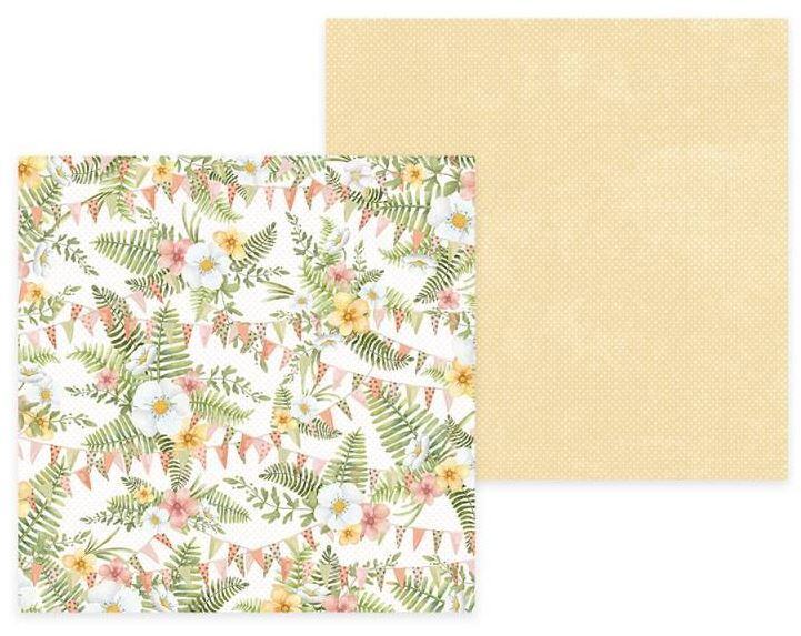 Sada scrapbookových oboustranně potištěných papírů P13 6x6" Woodland Cuties - sada 24 listů