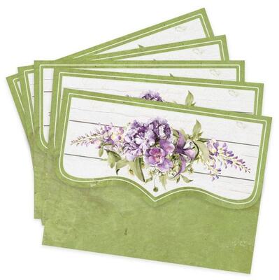 Mini obálky P13 - Secret Garden - sada 5 ks