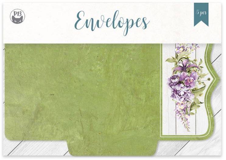 Mini obálky P13 - Secret Garden - sada 5 ks