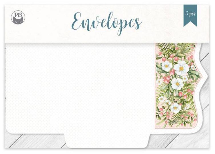 Mini obálky P13 - Woodland Cuties - sada 5 ks