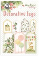 Dekorativní visačky kulaté P13 - Woodland Cuties