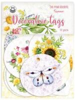 Dekorativní visačky P13 - Summer - sada 11 ks