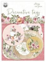 Dekorativní visačky P13 - Always and forever - sada 9 ks